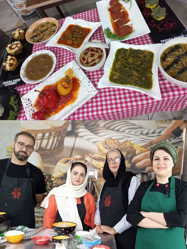 هنر جویان آشپزی و غداهای ایرانی