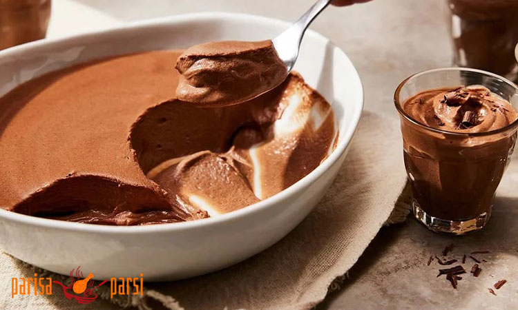طرز تهیه موس شکلاتی 1 طرز تهیه موس شکلاتی