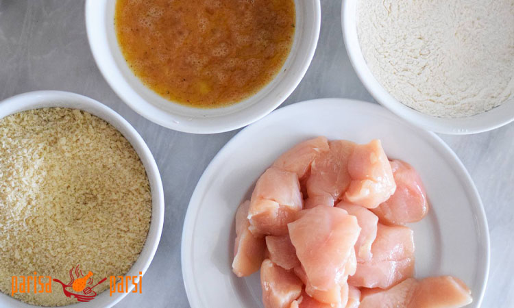 طرز تهیه ناگت مرغ خانگی