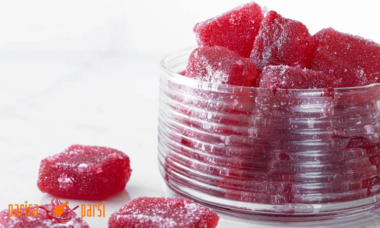 طرز تهیه باسلوق انار خانگی (دسر خوشمزه با طعم انار و بافت نرم)