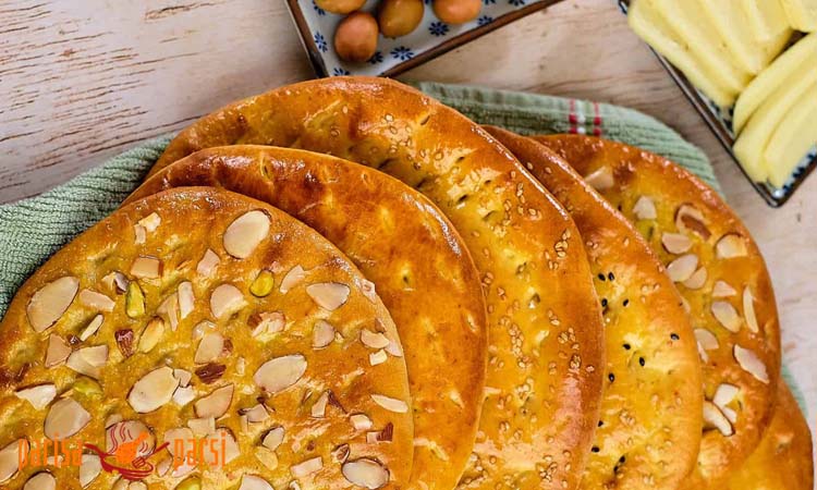 طرز تهیه نان شیرمال