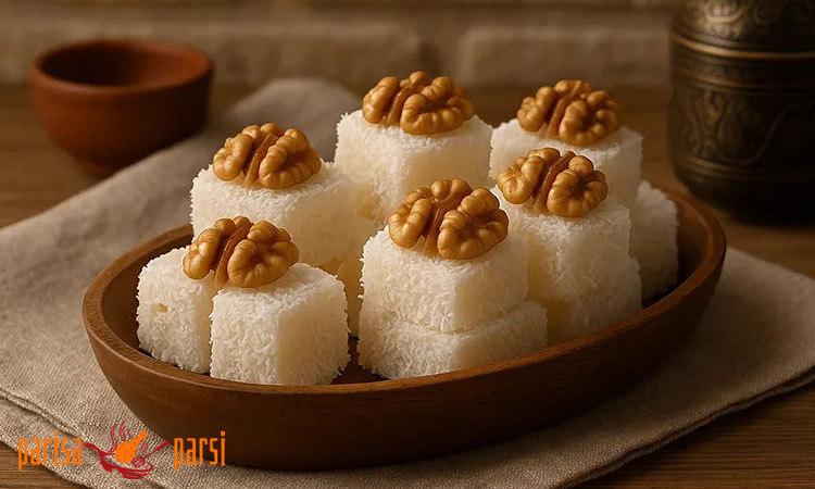 طرز تهیه باسلوق خانگی (دسر خوشمزه و سنتی با طعمی بی نظیر) 2 نگهداری باسلوق خانگی