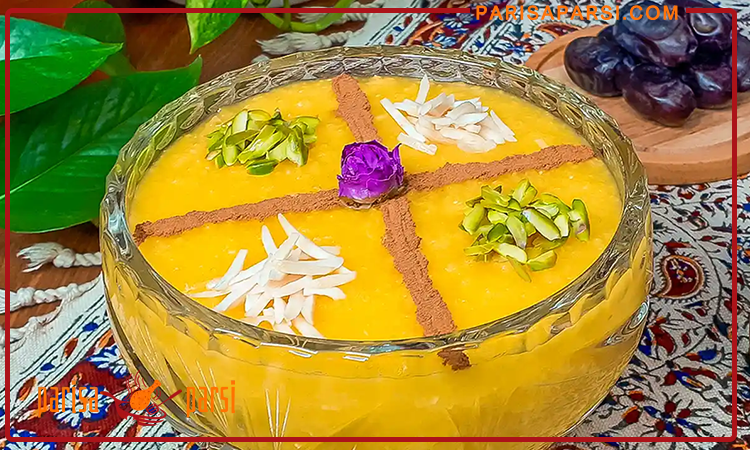 طرز تهیه شله زرد خوشمزه برای افطار 2 شله زرد