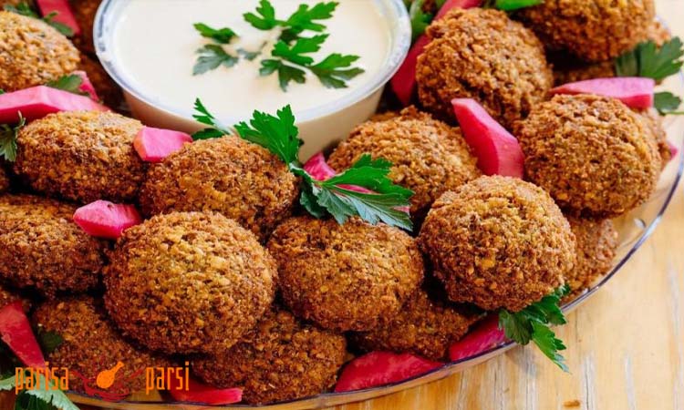 طرز تهیه فلافل