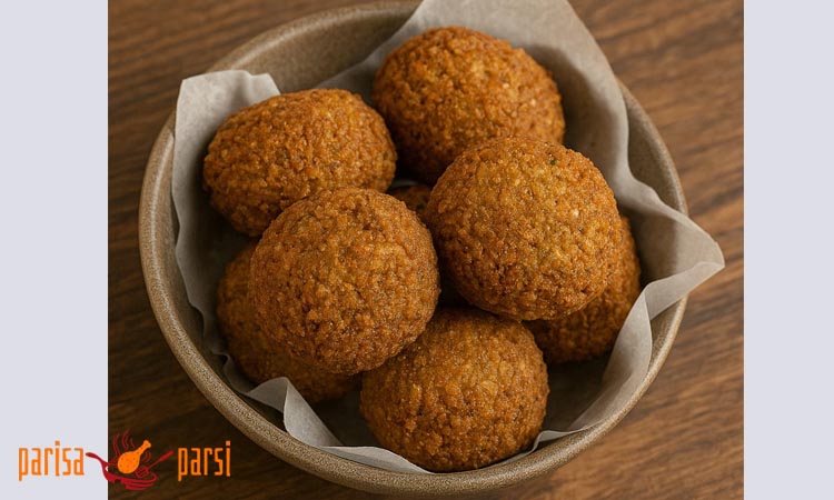 طرز تهیه فلافل لبنانی اصیل در خانه؛ ترد و بدون خمیر شدن 1 طرز تهیه فلافل لبنانی