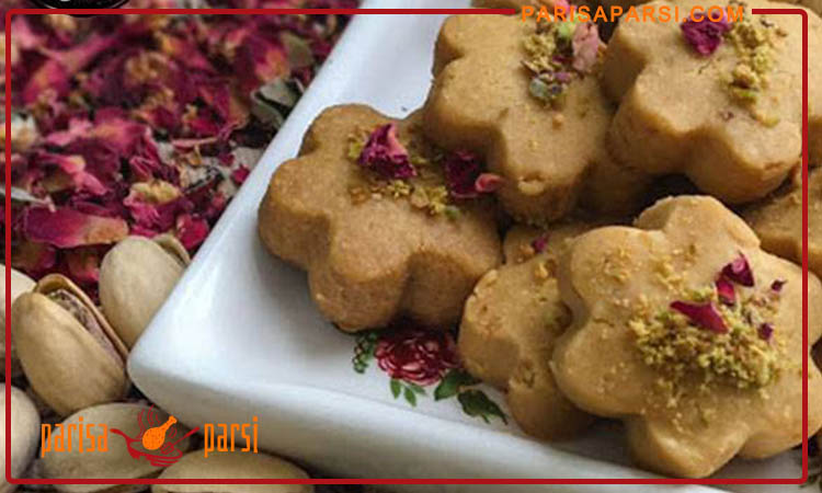 طرز تهیه شیرینی نخودچی رژیمی بدون قند 2 شیرینی نخودچی