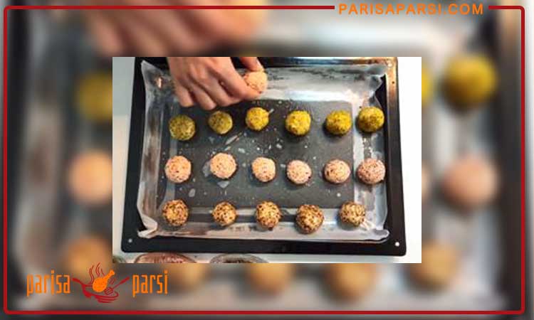 طرز تهیه شیرینی قیطونی ساده و خانگی 1 مراحل آماده سازی شیرینی قیطونی خانگی