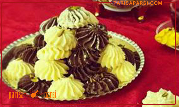 طرز تهیه شیرینی بهشتی برای عید نوروز 2 شیرینی بهشتی