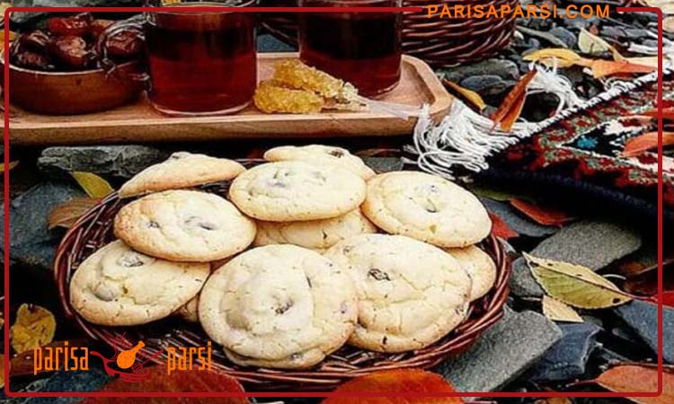 نحوه پختن شیرینی کشمشی بازاری 3 شیرینی کشمشی بازاری