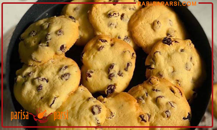 نحوه پختن شیرینی کشمشی بازاری 1 طرز تهیه شیرینی کشمشی
