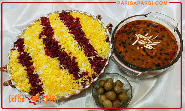 تهیه خورش خلال برای مهمانی