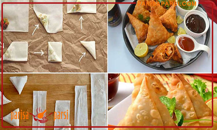 طرز تهیه سمبوسه اصل خوزستان 1 طرز تهیه مرحله به مرحله سمبوسه اصل خوزستان
