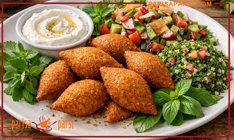 طرز تهیه کبه عربی + دستور پخت آسان و سریع 1 مواد لازم برای طرز تهیه کبه عربی