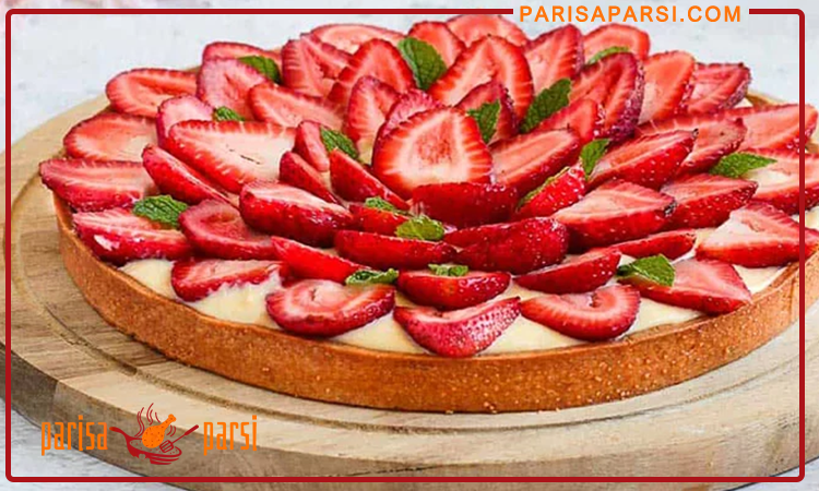 آموزش تهیه تارت میوه ای فرانسوی اصیل 4 تارت میوه ای فرانسوی