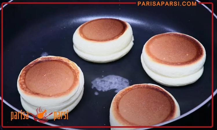 طرز تهیه پنکیک آمریکایی پف دار؛ دستور کامل پنکیک نرم و حجیم 5 پخت پنکیک حجیم و خوشمزه